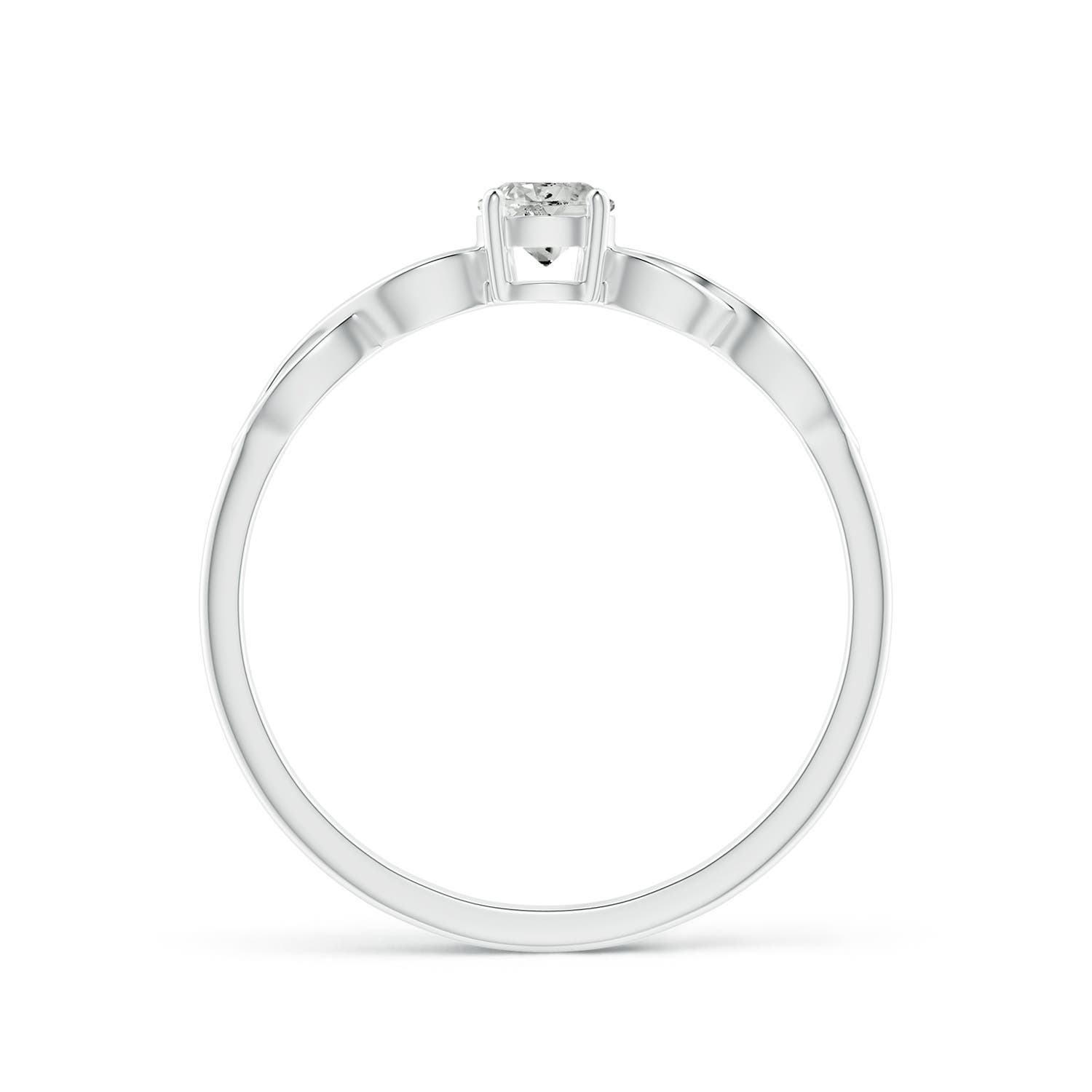 K, I3 / 0.23 CT / 14 KT White Gold