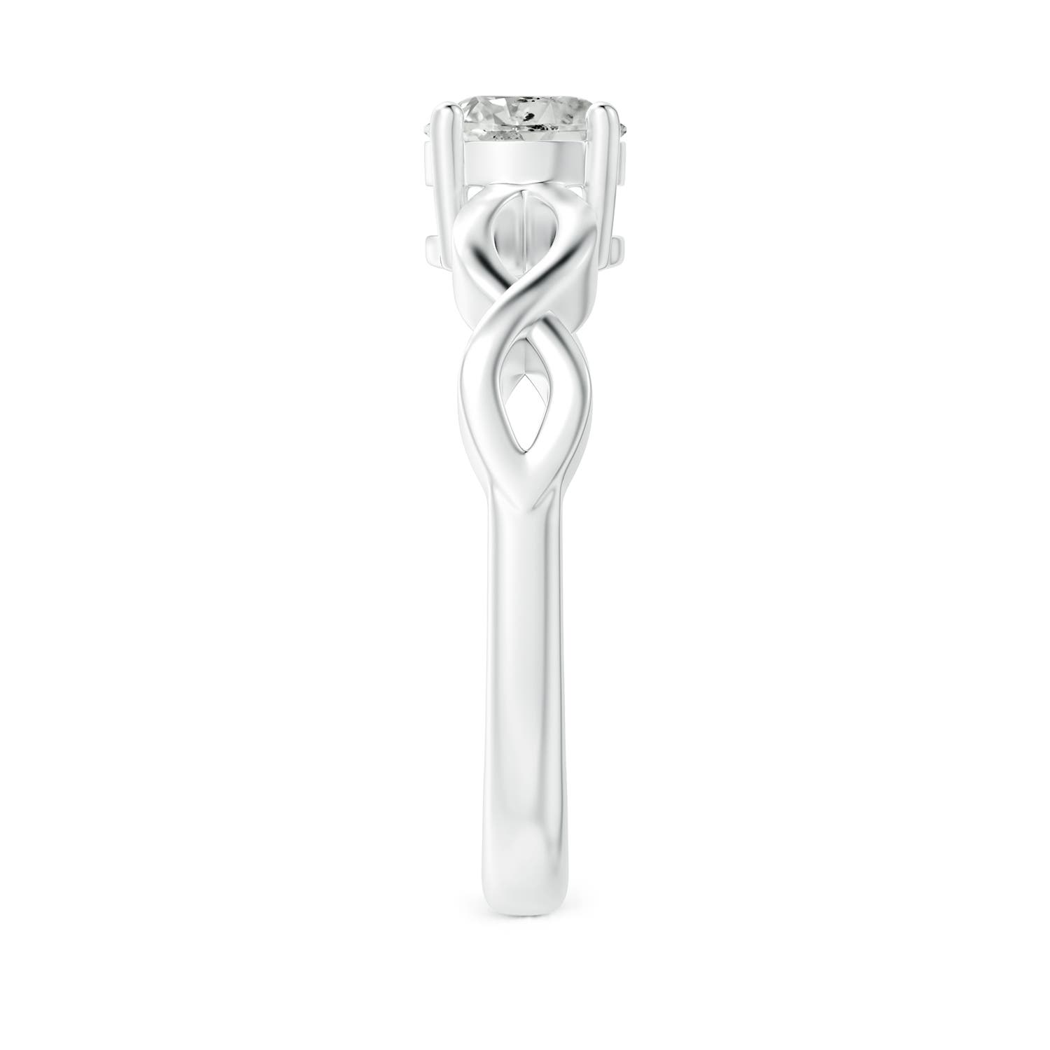 K, I3 / 0.8 CT / 14 KT White Gold