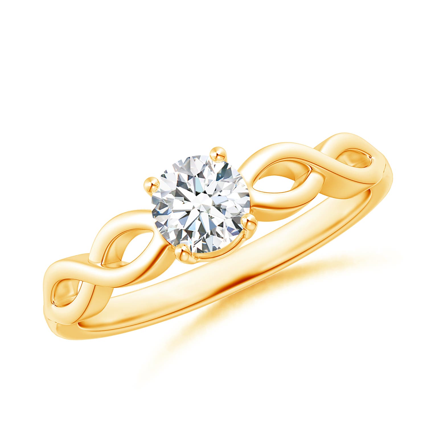 G, VS2 / 0.47 CT / 14 KT Yellow Gold