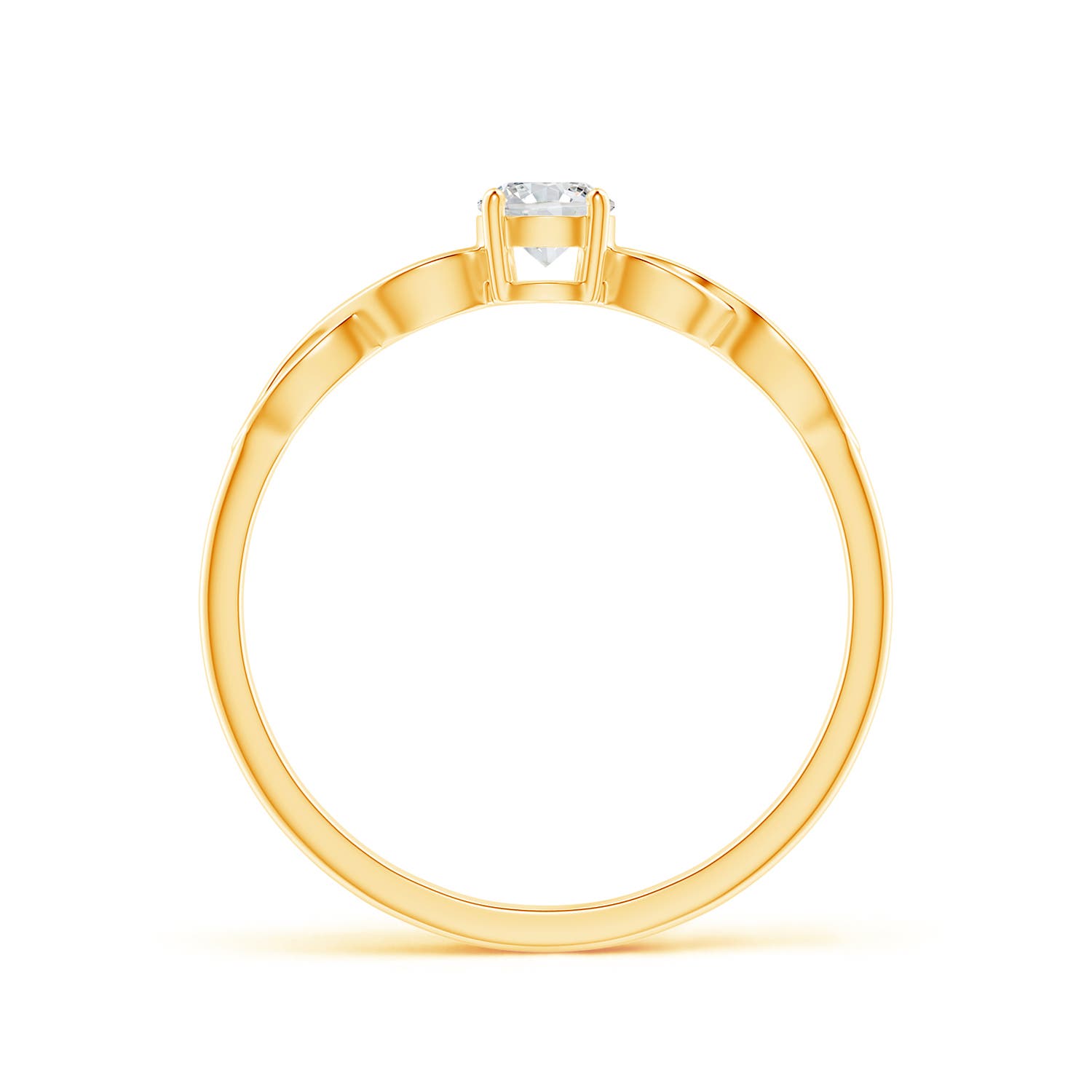 H, SI2 / 0.23 CT / 14 KT Yellow Gold