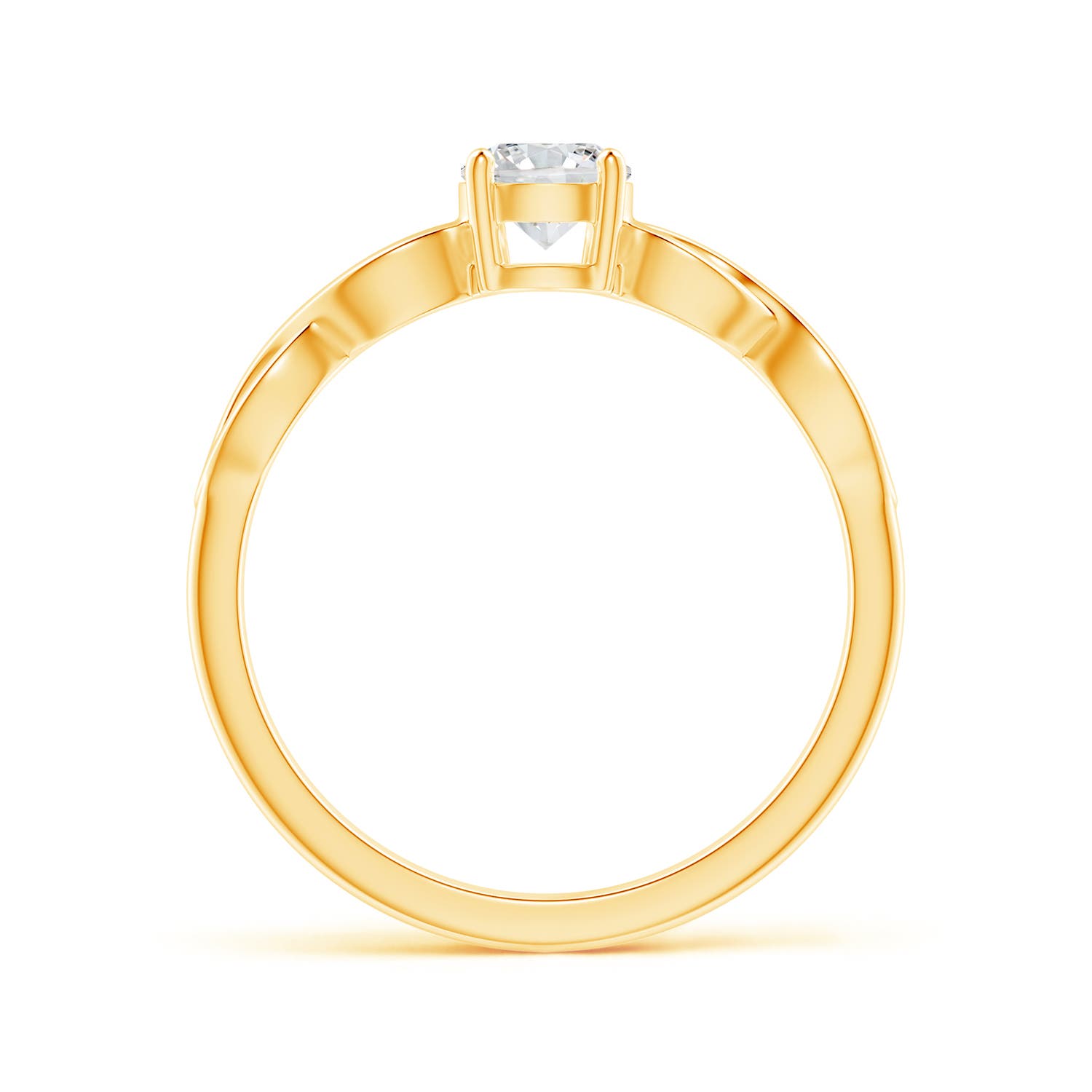 H, SI2 / 0.47 CT / 14 KT Yellow Gold