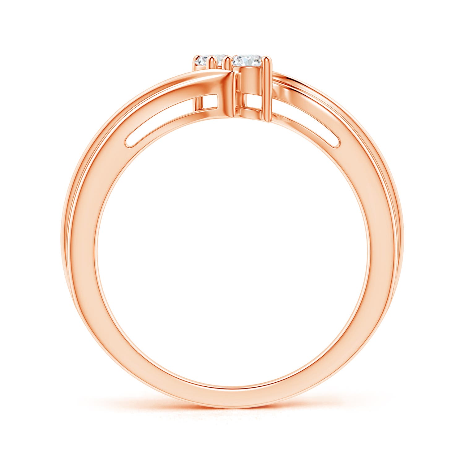 G, VS2 / 0.16 CT / 14 KT Rose Gold