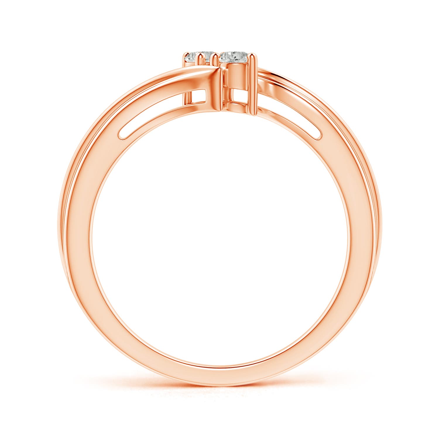 K, I3 / 0.16 CT / 14 KT Rose Gold