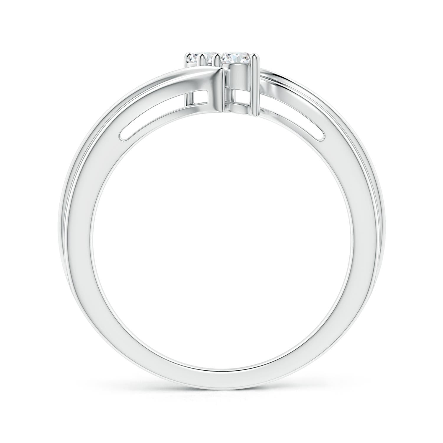 G, VS2 / 0.16 CT / 14 KT White Gold