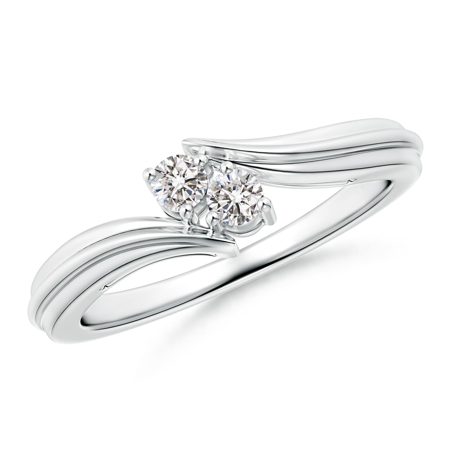 I-J, I1-I2 / 0.16 CT / 14 KT White Gold