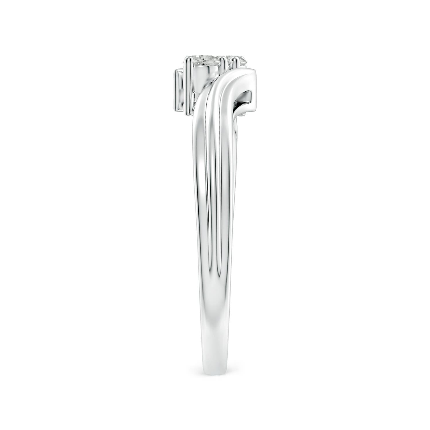 K, I3 / 0.16 CT / 14 KT White Gold