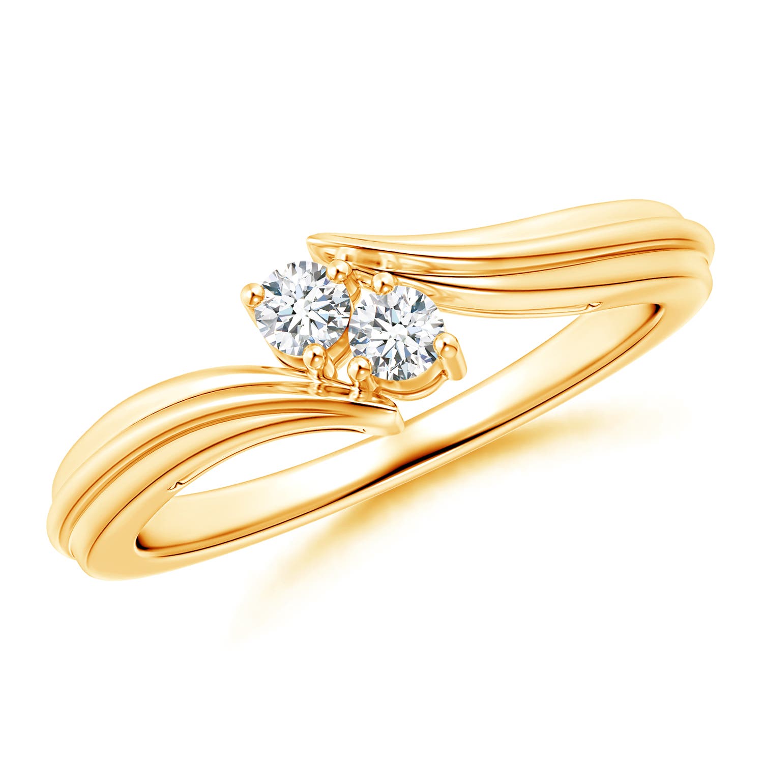 G, VS2 / 0.16 CT / 14 KT Yellow Gold