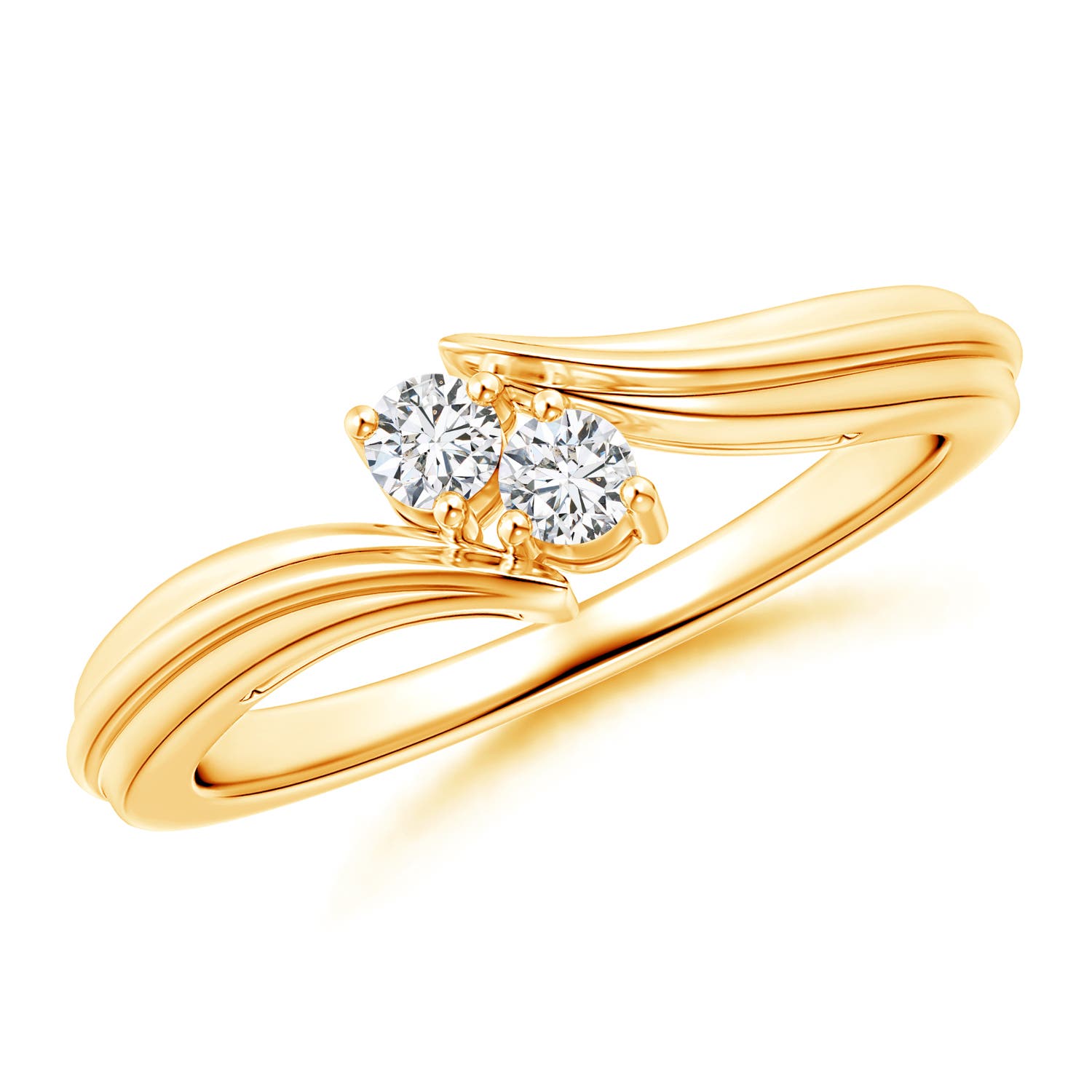 H, SI2 / 0.16 CT / 14 KT Yellow Gold