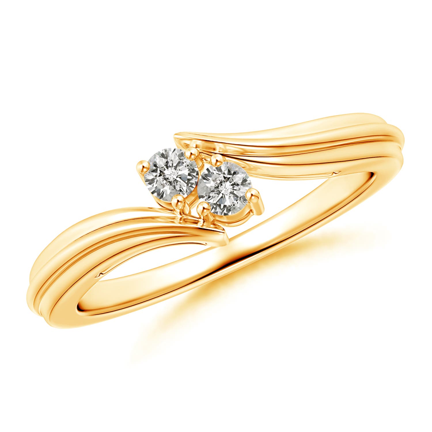 K, I3 / 0.16 CT / 14 KT Yellow Gold