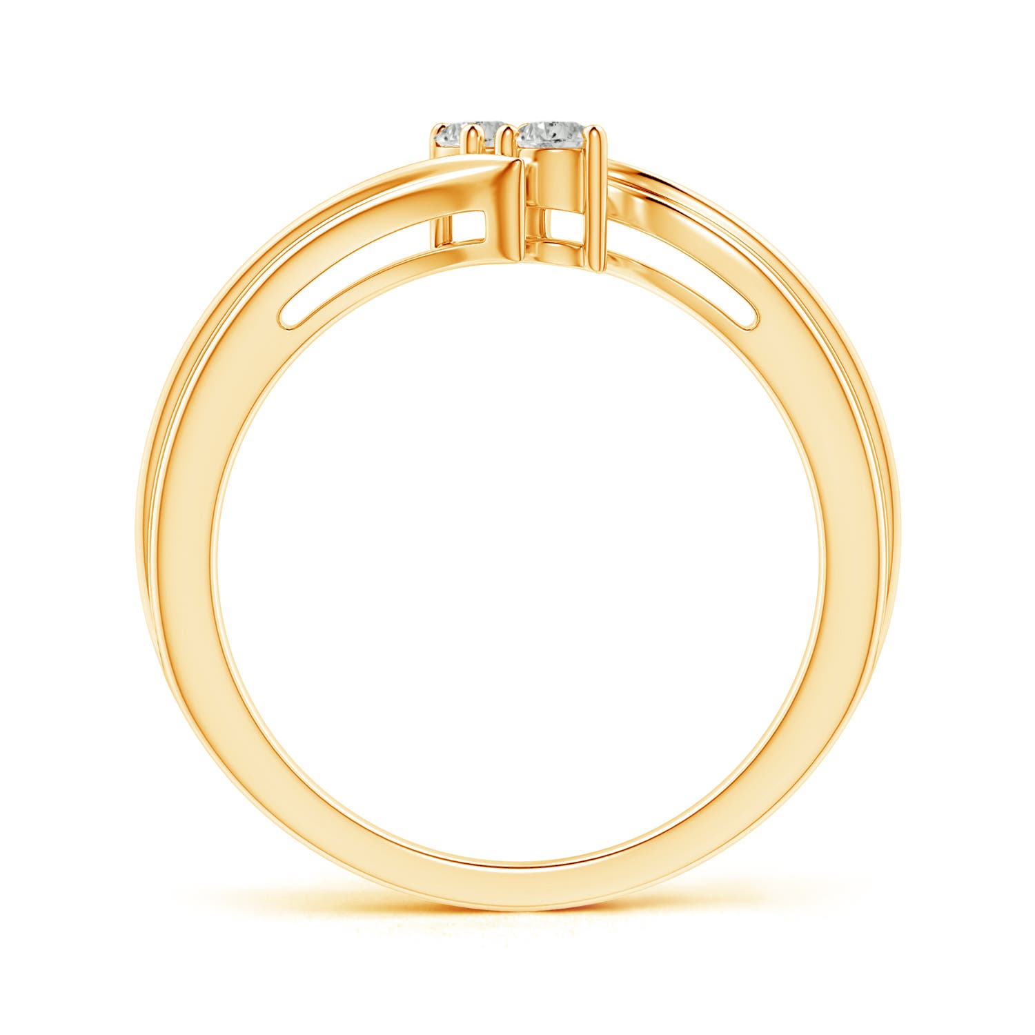 K, I3 / 0.16 CT / 14 KT Yellow Gold