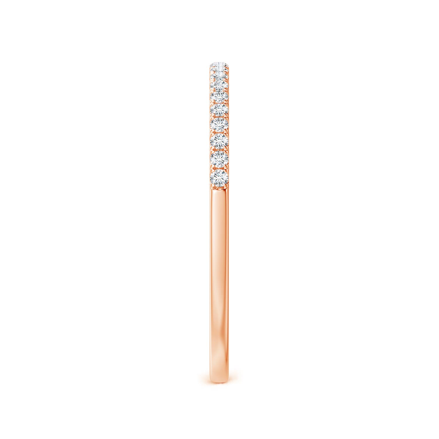 G, VS2 / 0.11 CT / 14 KT Rose Gold