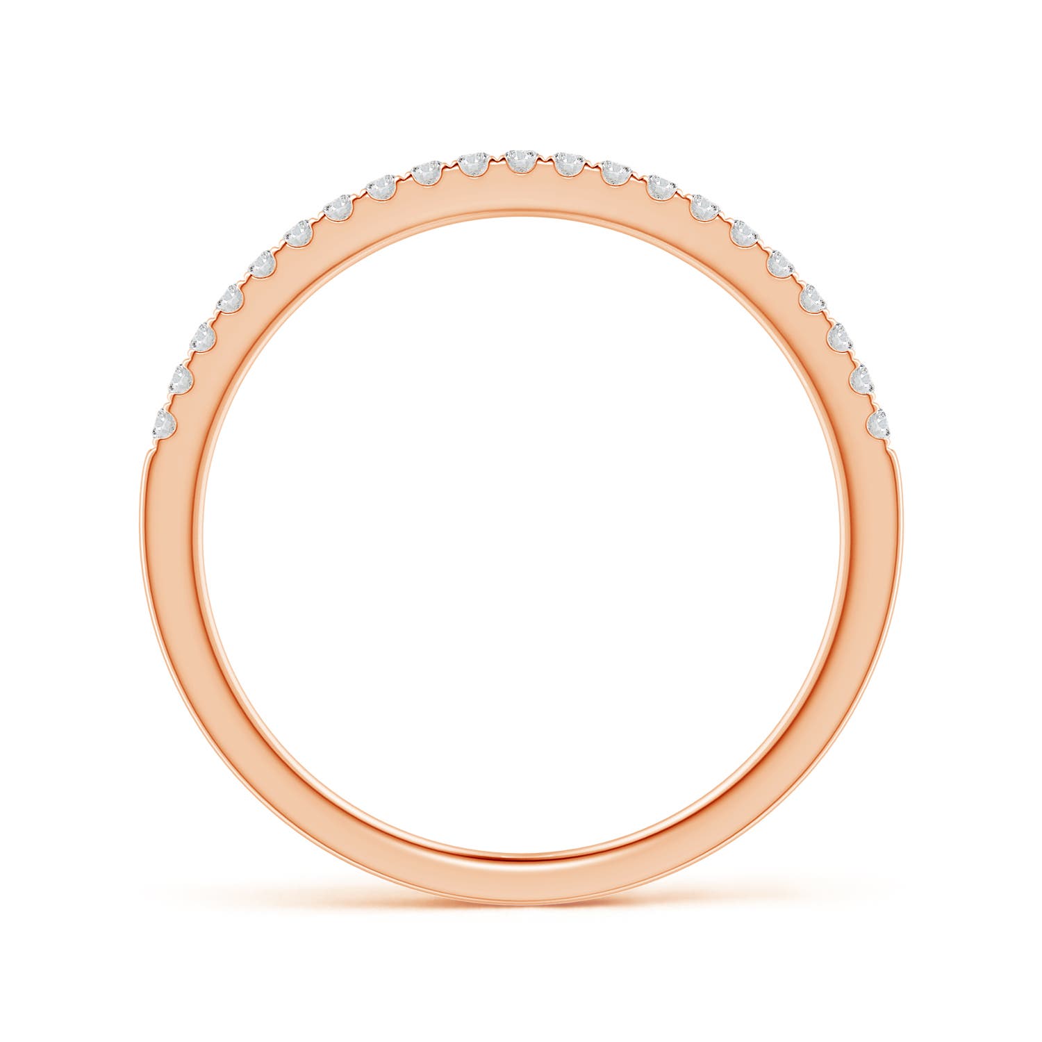 H, SI2 / 0.13 CT / 14 KT Rose Gold