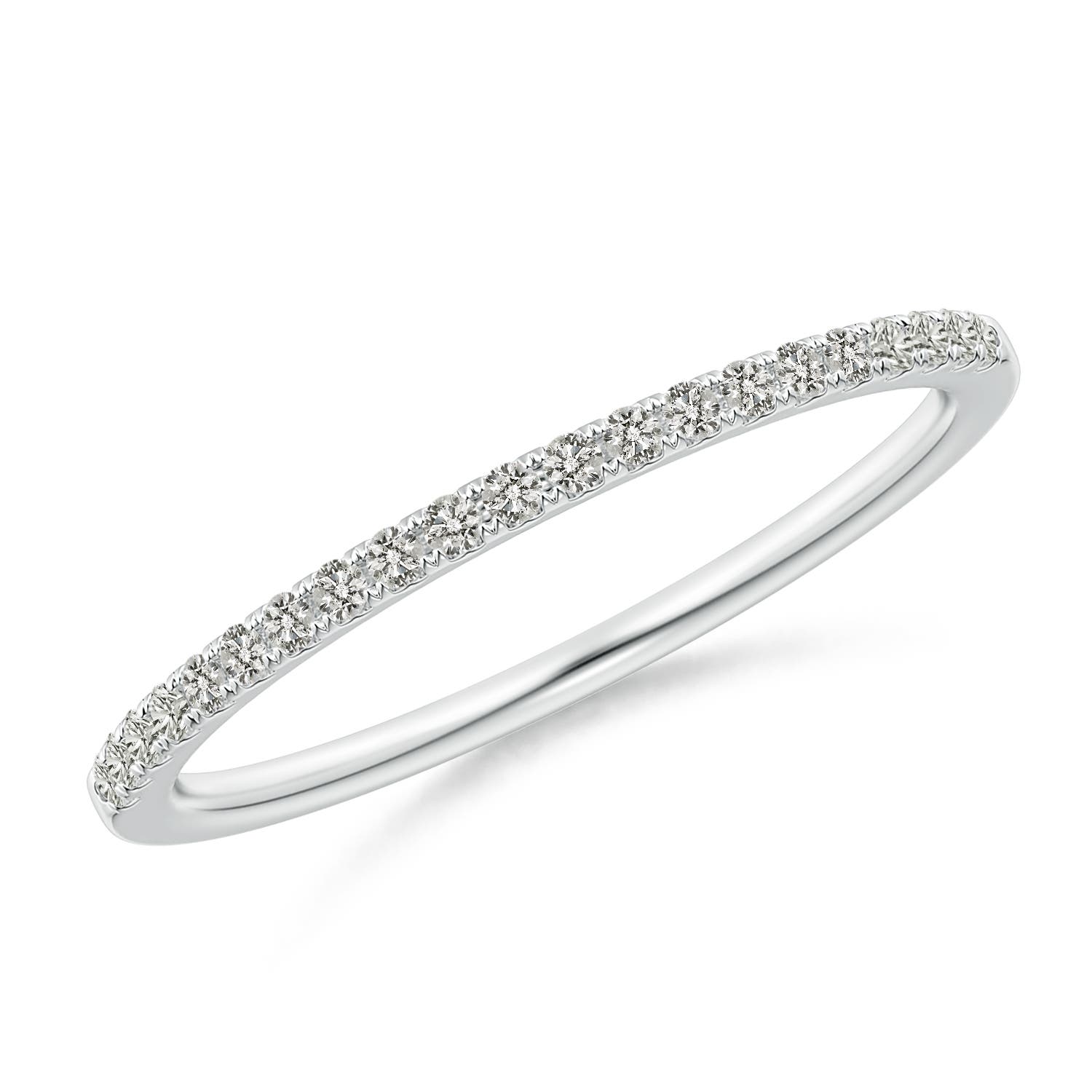 K, I3 / 0.13 CT / 14 KT White Gold