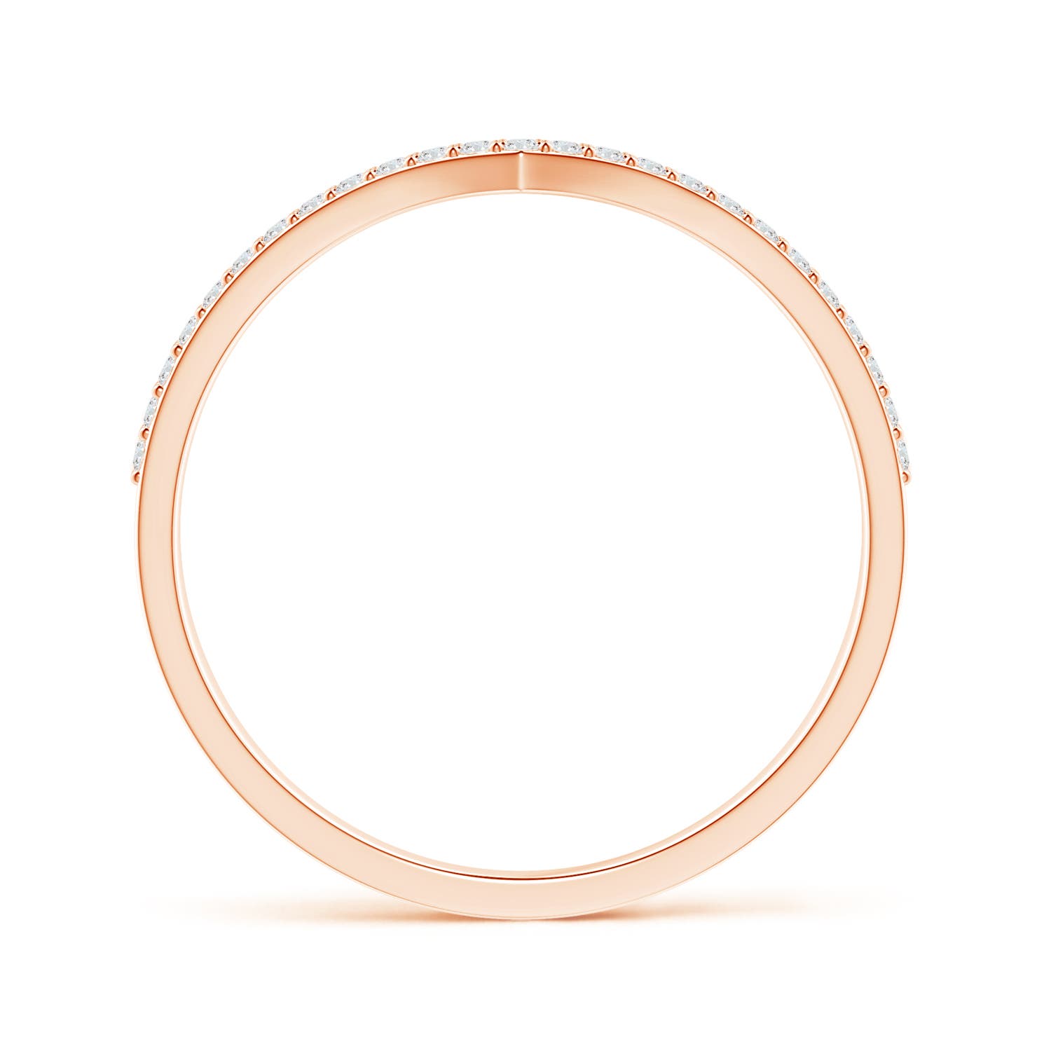 G, VS2 / 0.25 CT / 14 KT Rose Gold