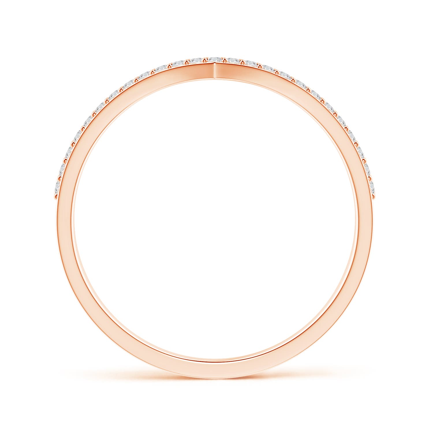 H, SI2 / 0.25 CT / 14 KT Rose Gold