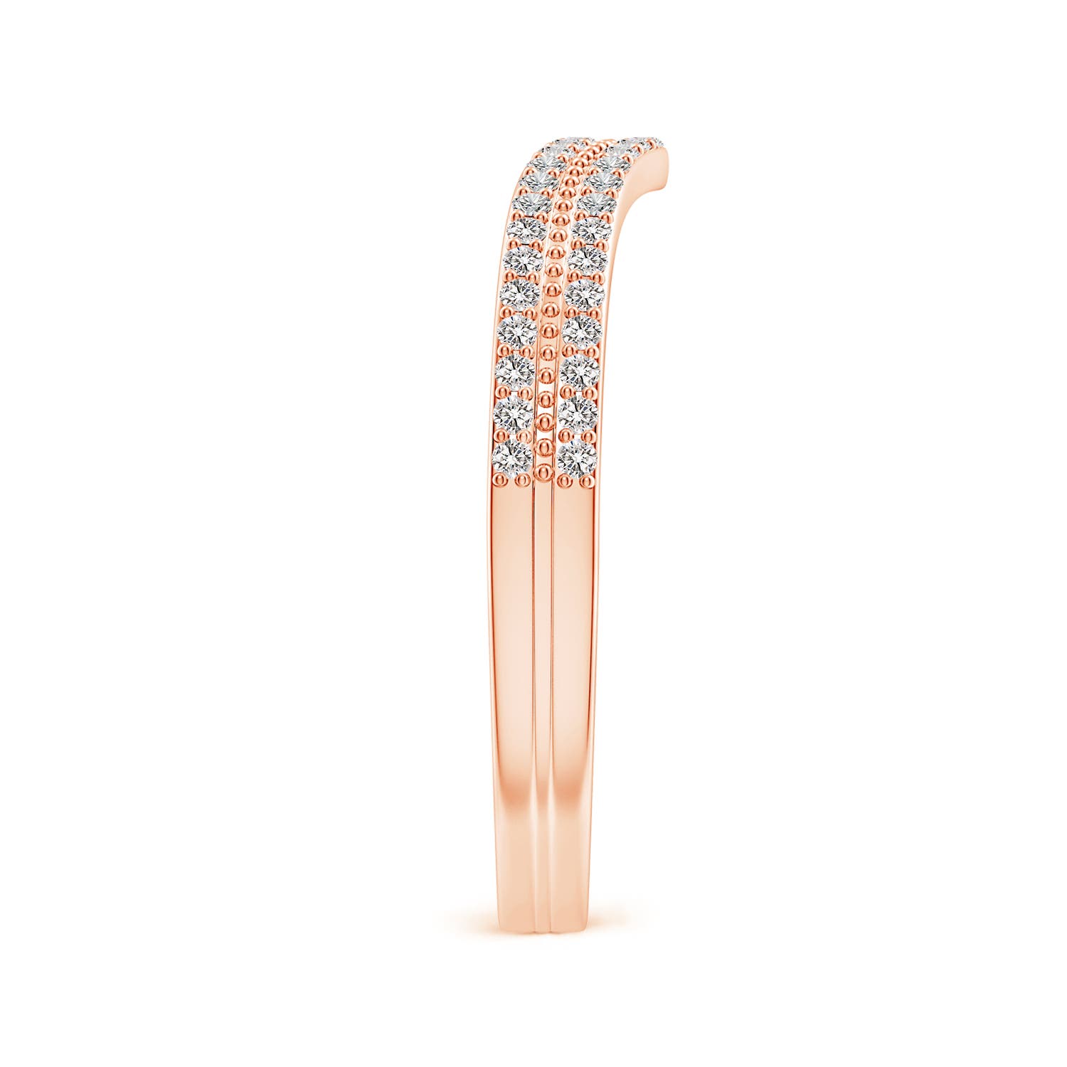 I-J, I1-I2 / 0.25 CT / 14 KT Rose Gold