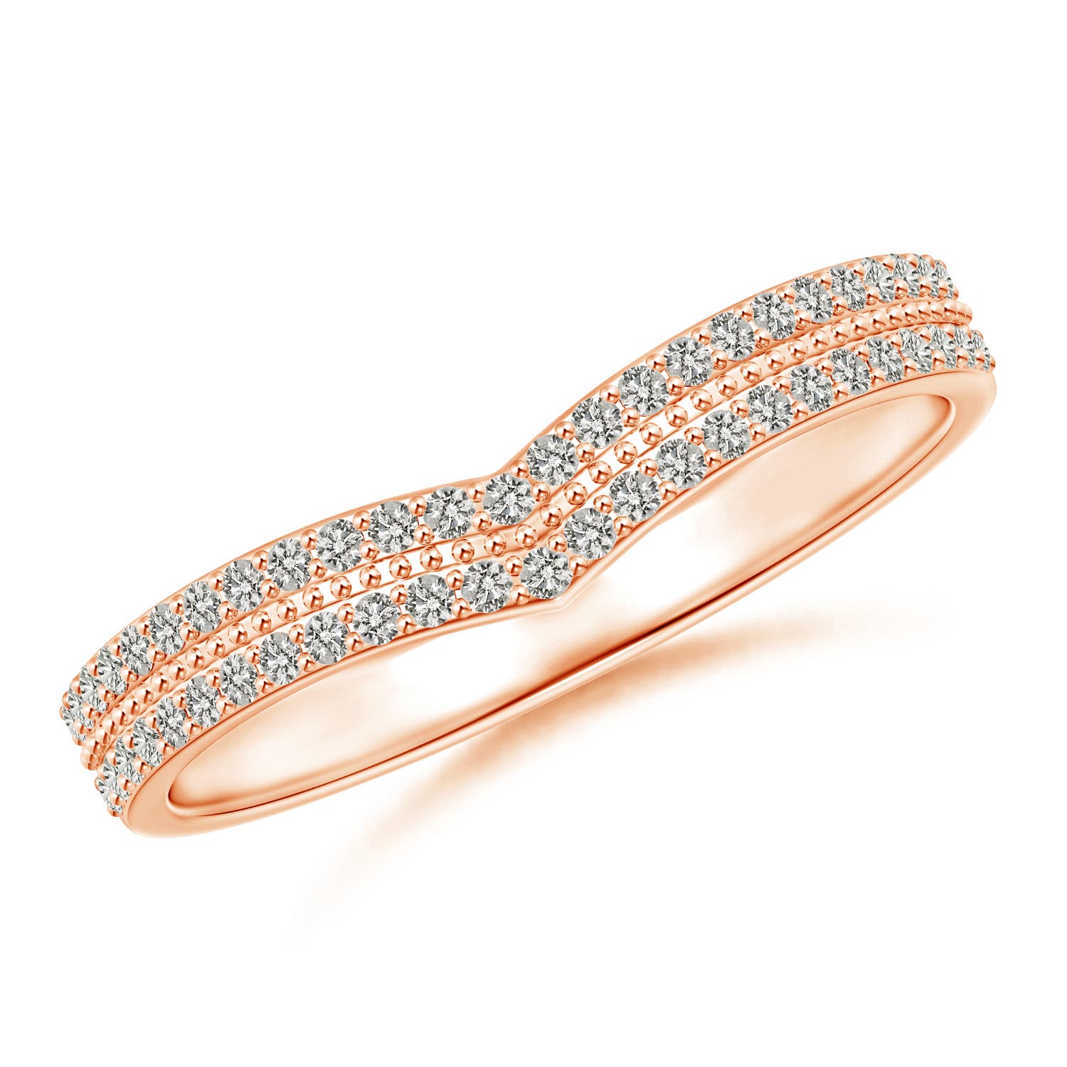 K, I3 / 0.25 CT / 14 KT Rose Gold