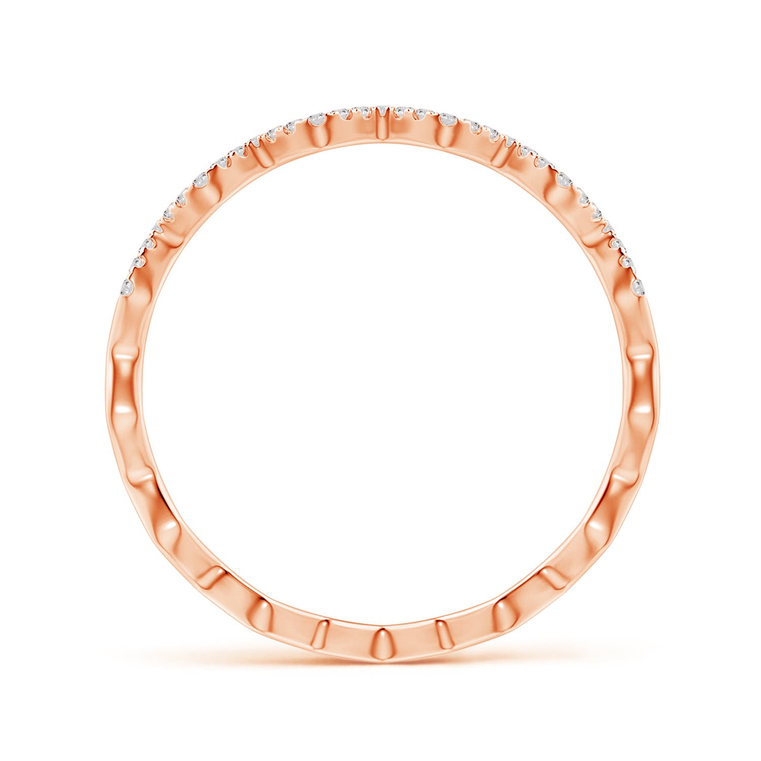 I-J, I1-I2 / 0.09 CT / 14 KT Rose Gold