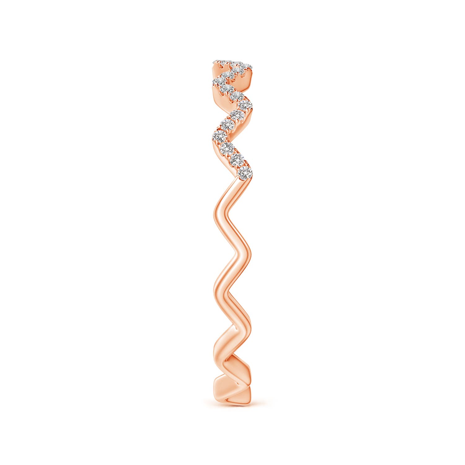 I-J, I1-I2 / 0.19 CT / 14 KT Rose Gold