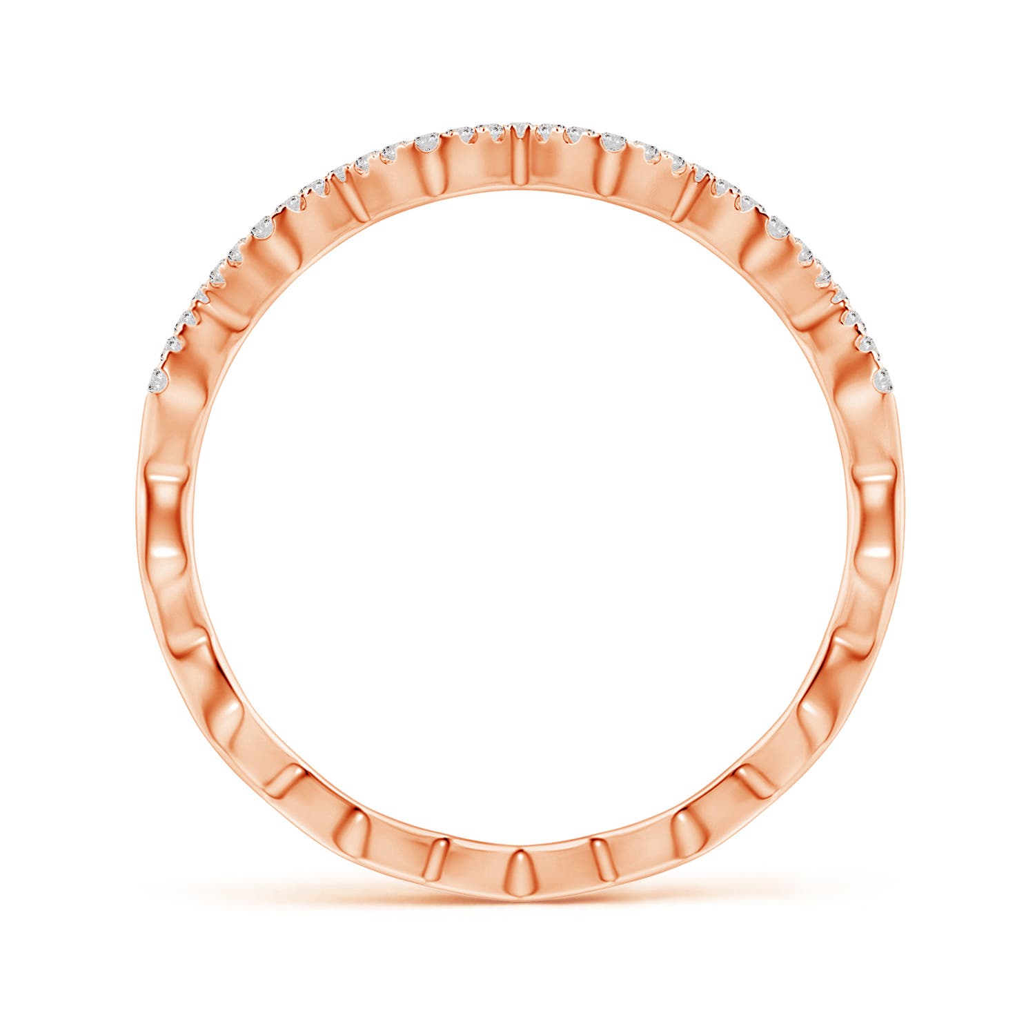 I-J, I1-I2 / 0.25 CT / 14 KT Rose Gold