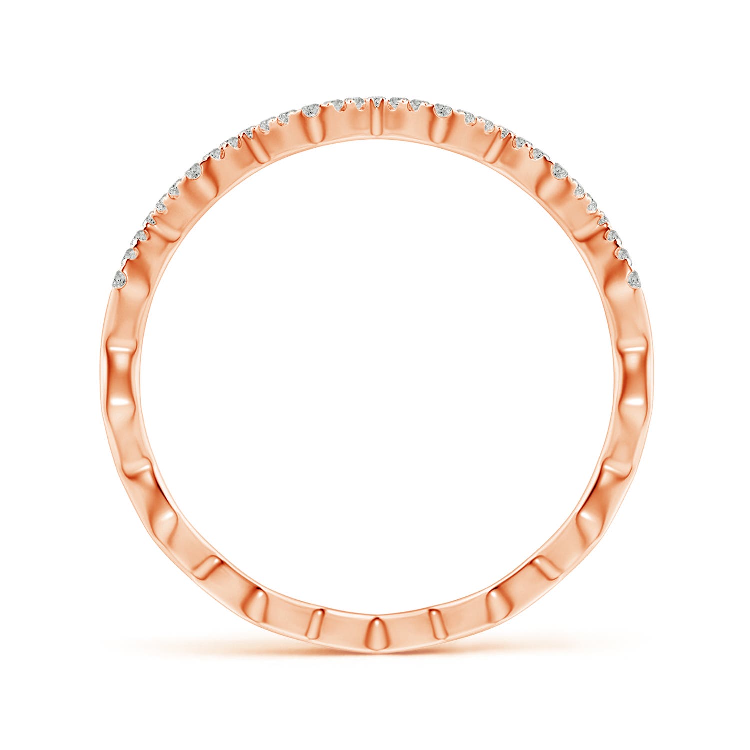 K, I3 / 0.19 CT / 14 KT Rose Gold