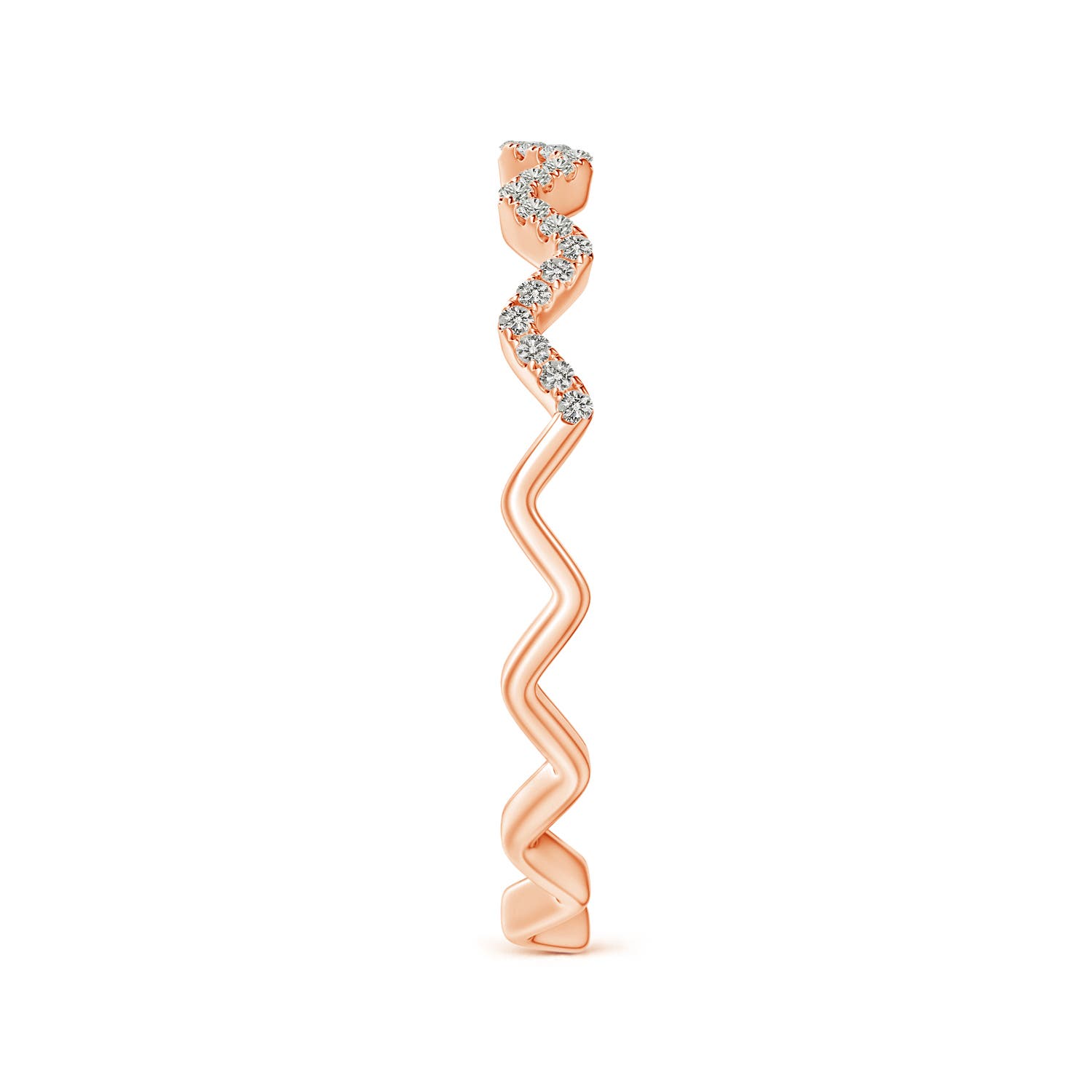 K, I3 / 0.19 CT / 14 KT Rose Gold