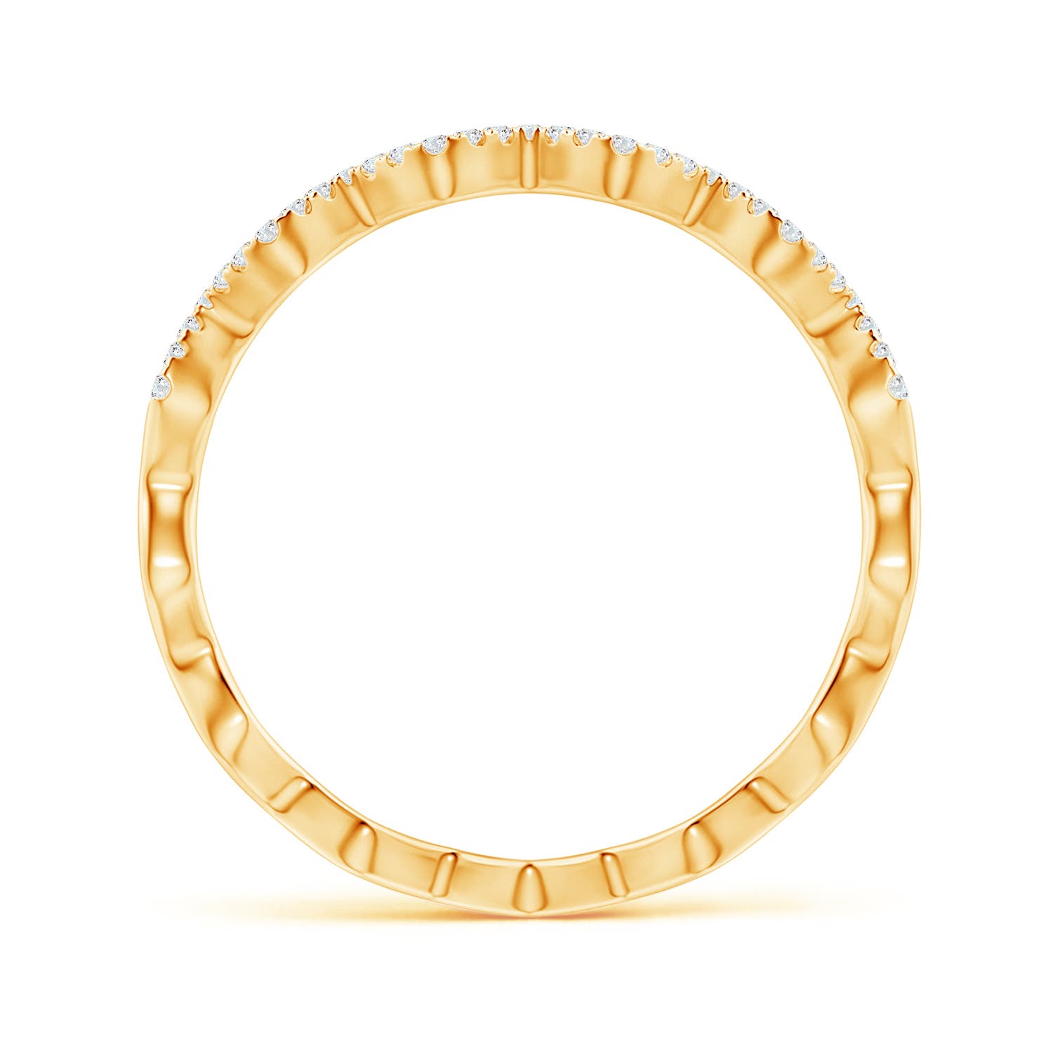 G, VS2 / 0.25 CT / 14 KT Yellow Gold