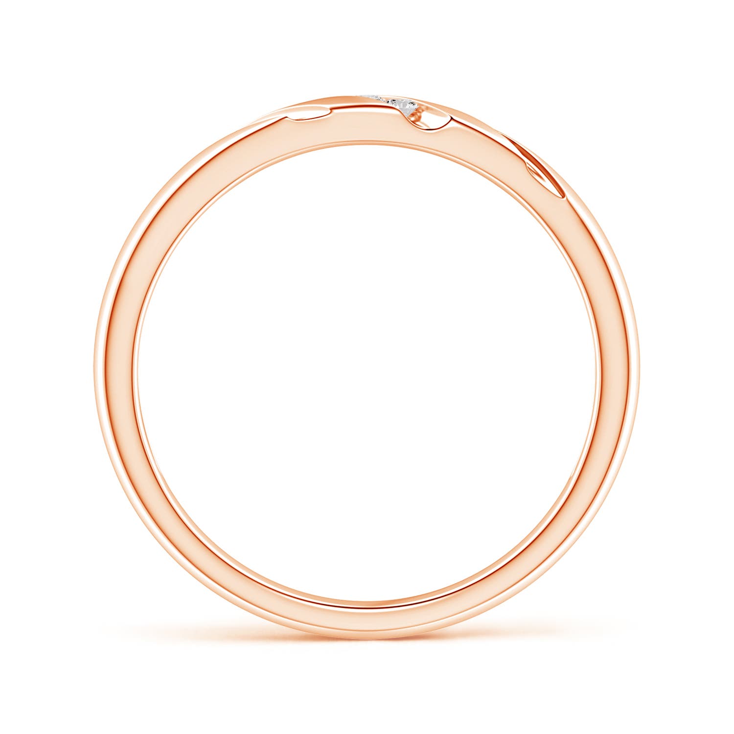 I-J, I1-I2 / 0.04 CT / 14 KT Rose Gold