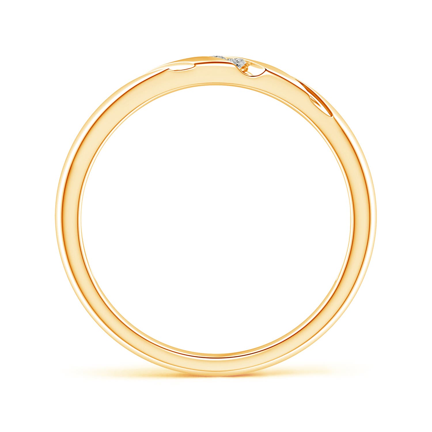 K, I3 / 0.04 CT / 14 KT Yellow Gold