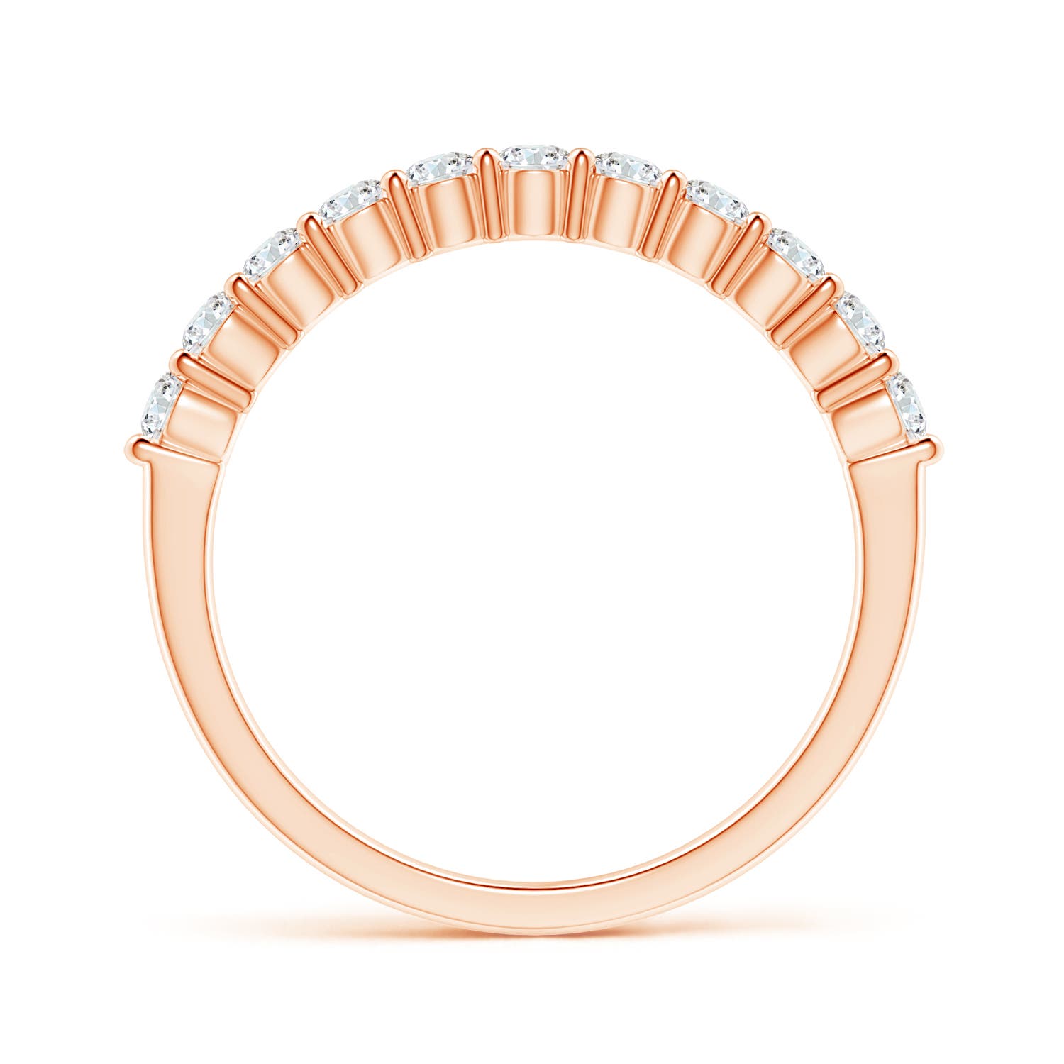 G, VS2 / 0.57 CT / 14 KT Rose Gold