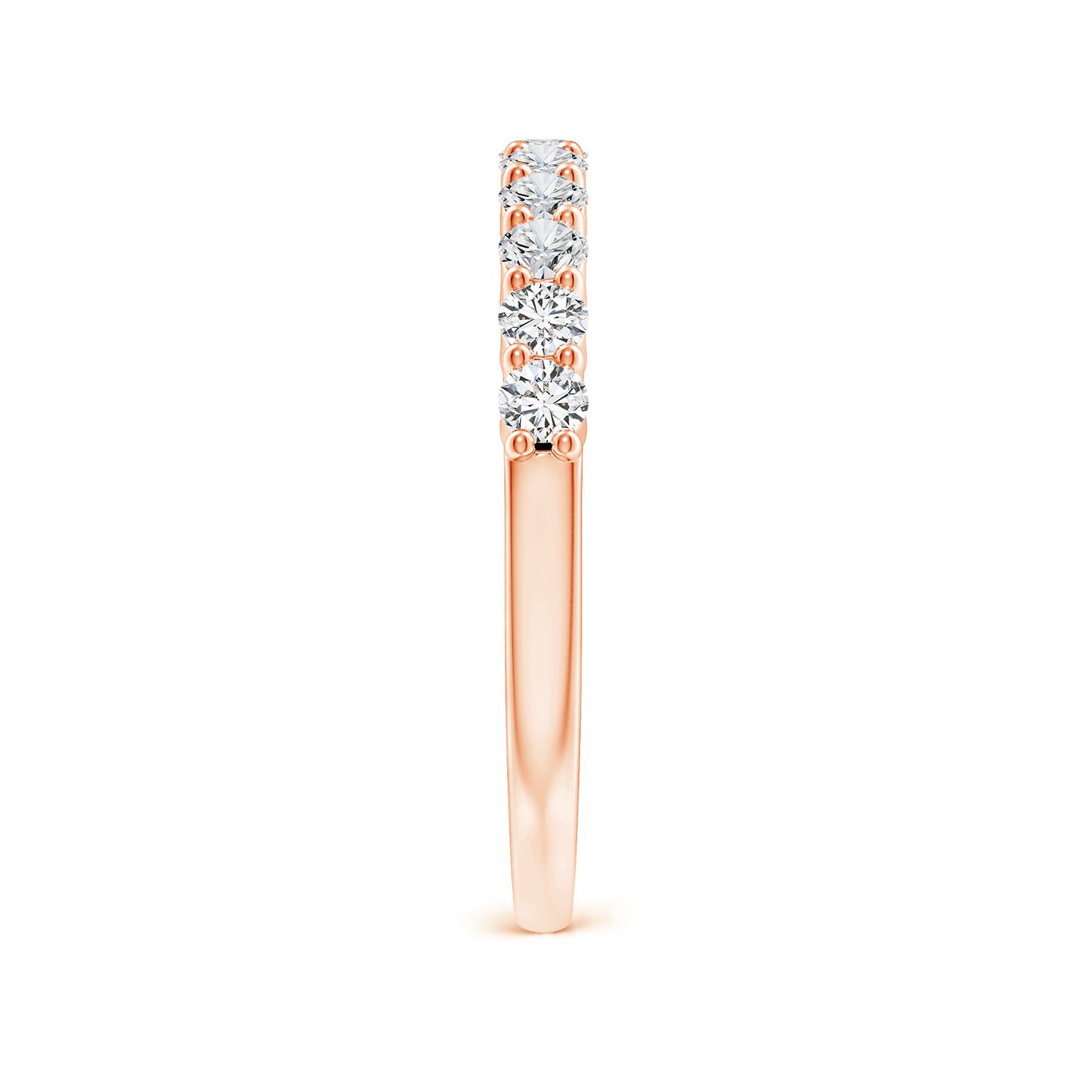 H, SI2 / 0.57 CT / 14 KT Rose Gold