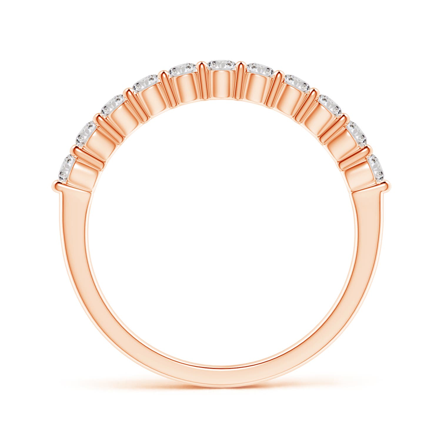 I-J, I1-I2 / 0.57 CT / 14 KT Rose Gold