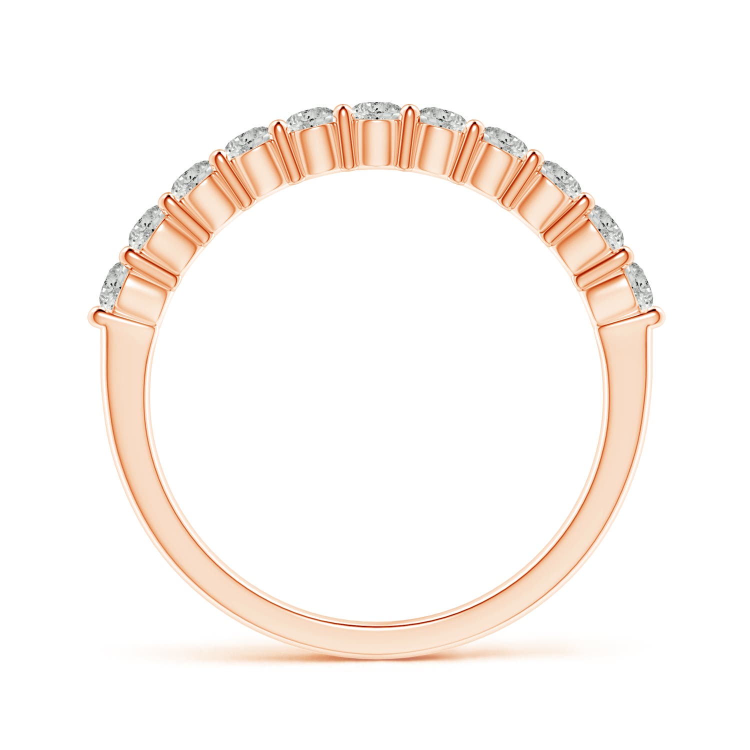 K, I3 / 0.57 CT / 14 KT Rose Gold