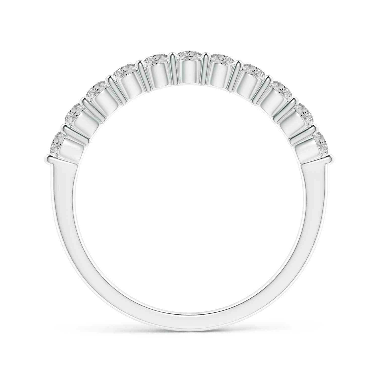 K, I3 / 0.57 CT / 14 KT White Gold