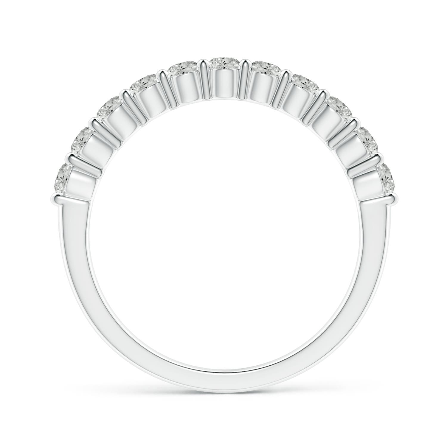 K, I3 / 0.76 CT / 14 KT White Gold