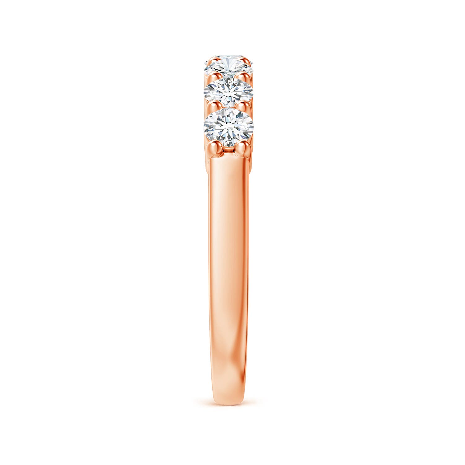 G, VS2 / 0.74 CT / 14 KT Rose Gold