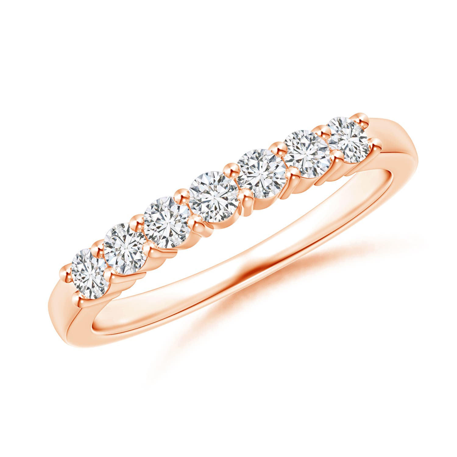 H, SI2 / 0.48 CT / 14 KT Rose Gold