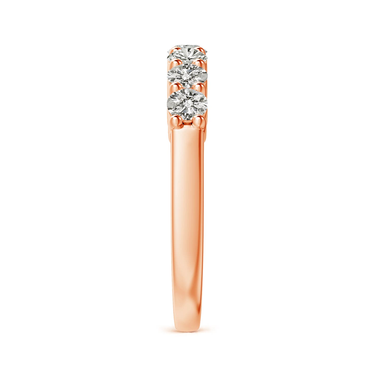 K, I3 / 0.74 CT / 14 KT Rose Gold