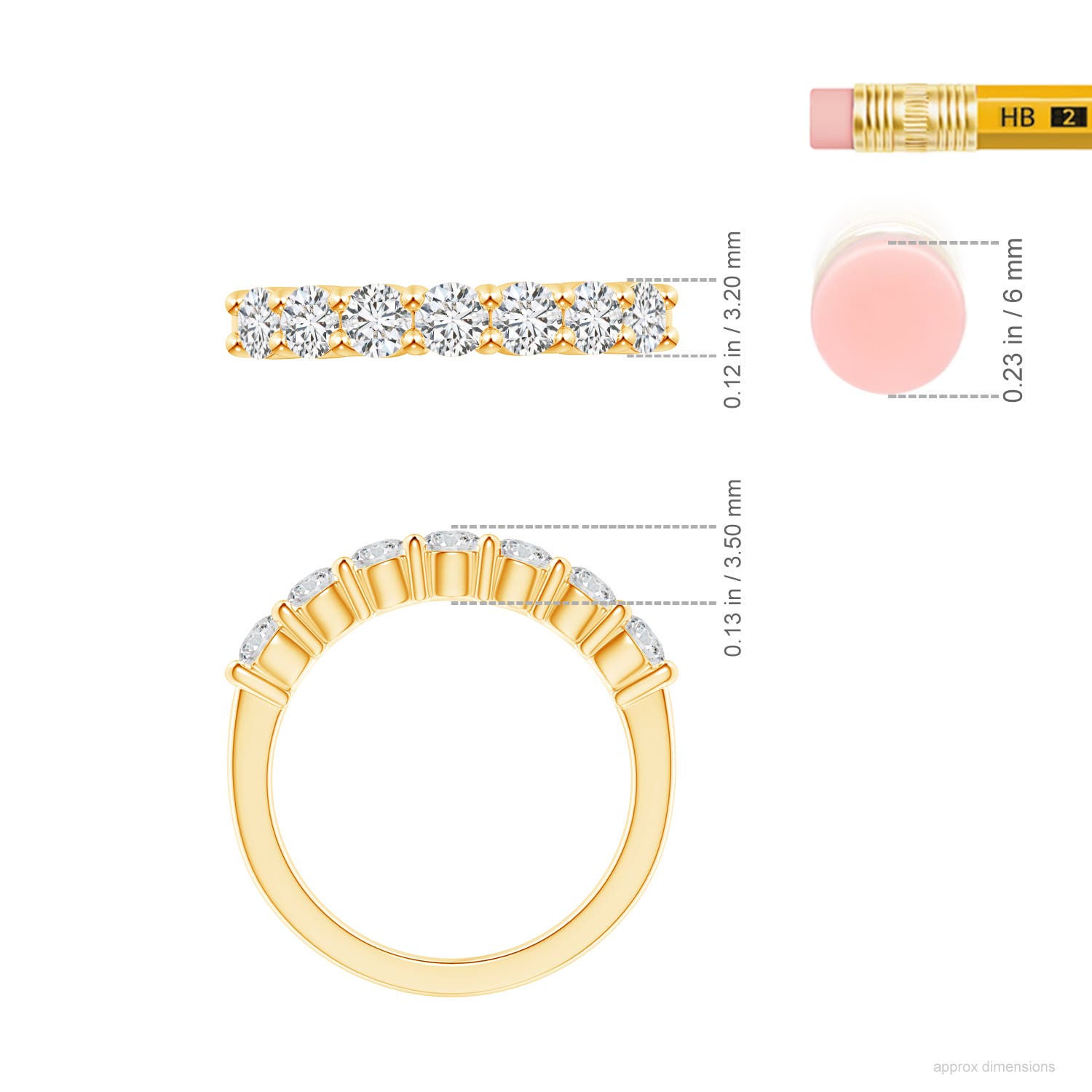 H, SI2 / 1.02 CT / 14 KT Yellow Gold