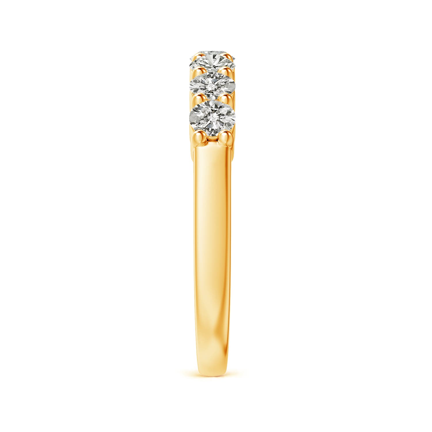 K, I3 / 0.74 CT / 14 KT Yellow Gold