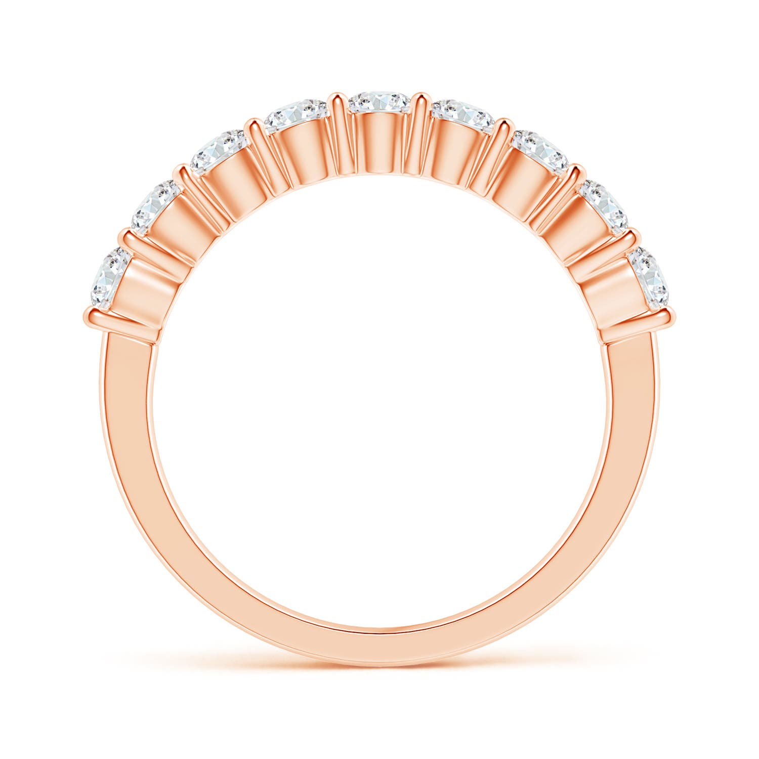 G, VS2 / 0.95 CT / 14 KT Rose Gold