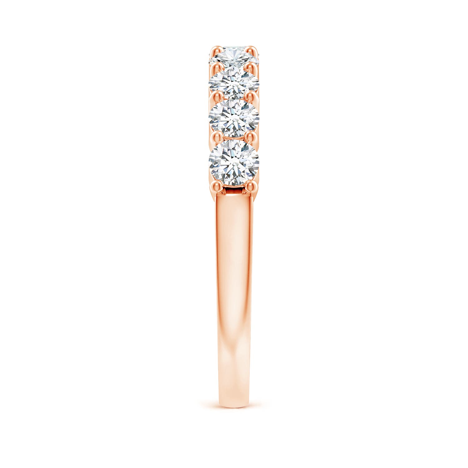 G, VS2 / 0.95 CT / 14 KT Rose Gold