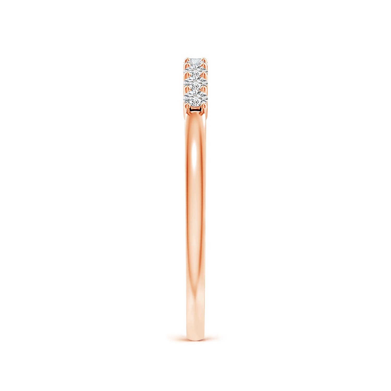 H, SI2 / 0.19 CT / 14 KT Rose Gold