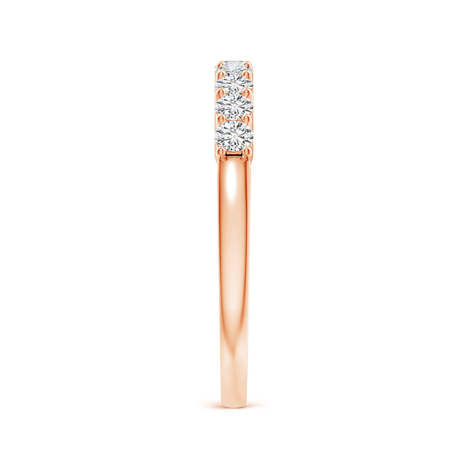 H, SI2 / 0.47 CT / 14 KT Rose Gold