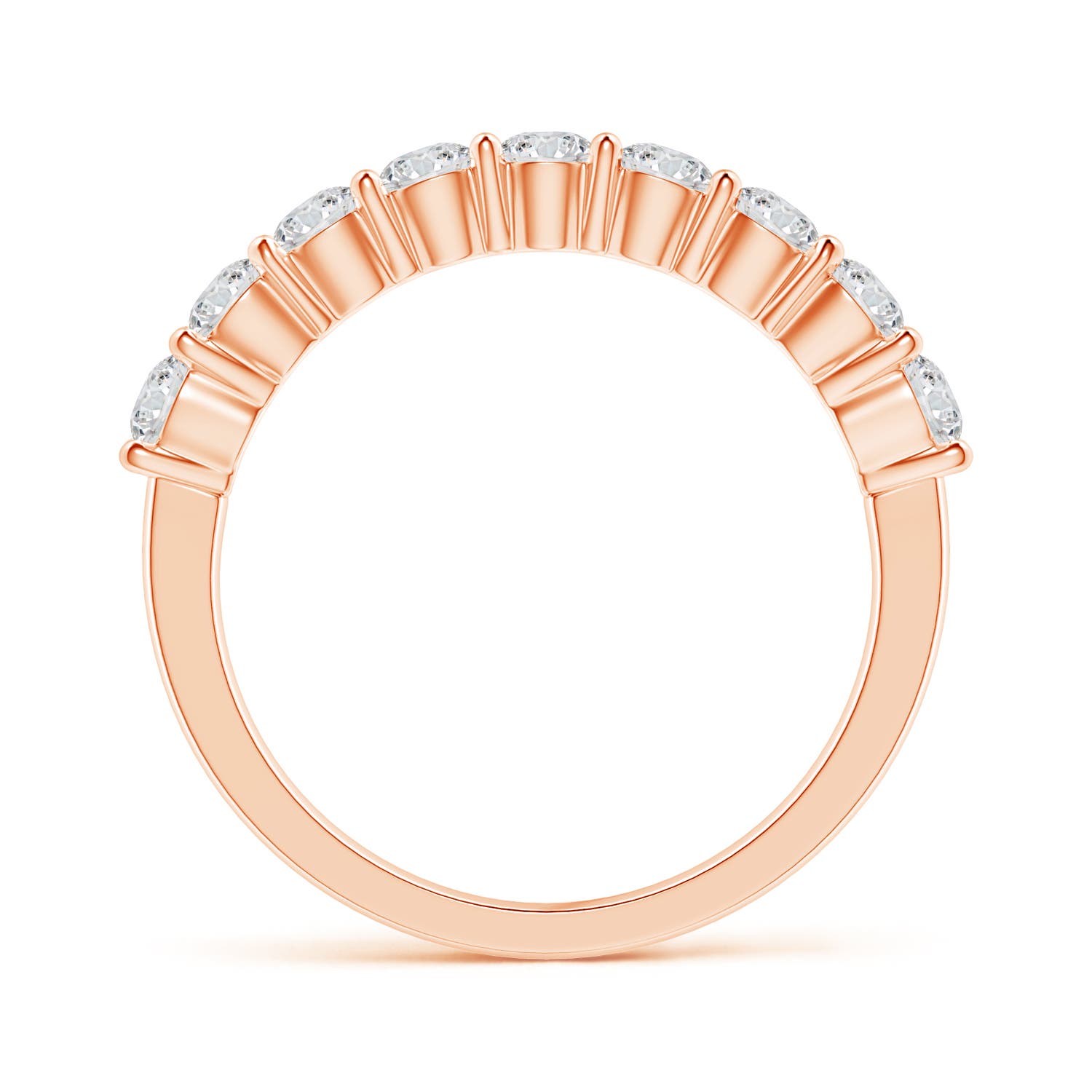 H, SI2 / 0.95 CT / 14 KT Rose Gold