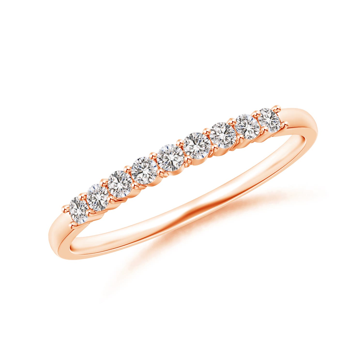 I-J, I1-I2 / 0.19 CT / 14 KT Rose Gold