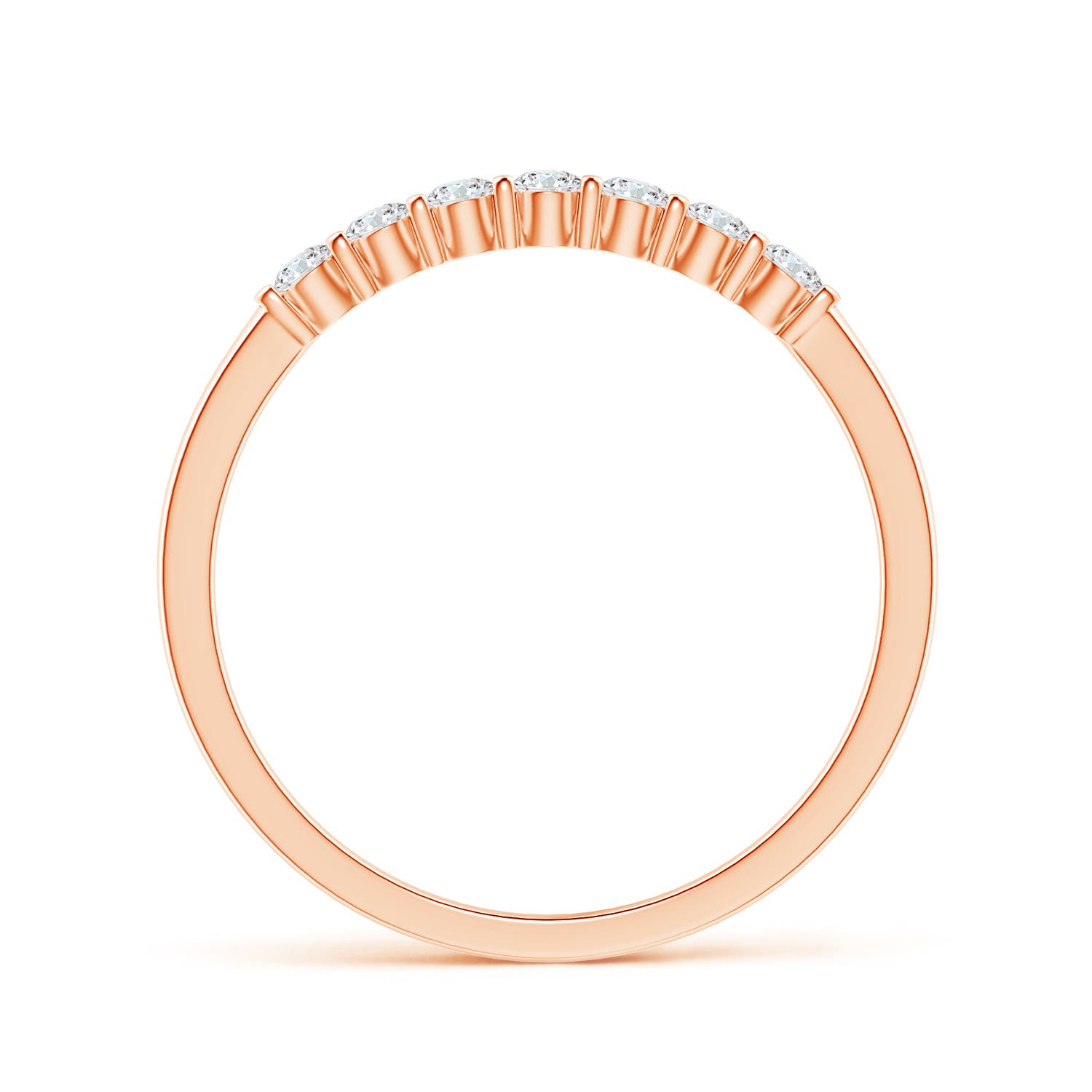 G, VS2 / 0.2 CT / 14 KT Rose Gold