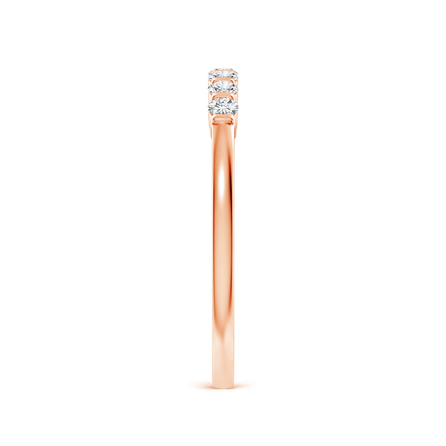 G, VS2 / 0.2 CT / 14 KT Rose Gold