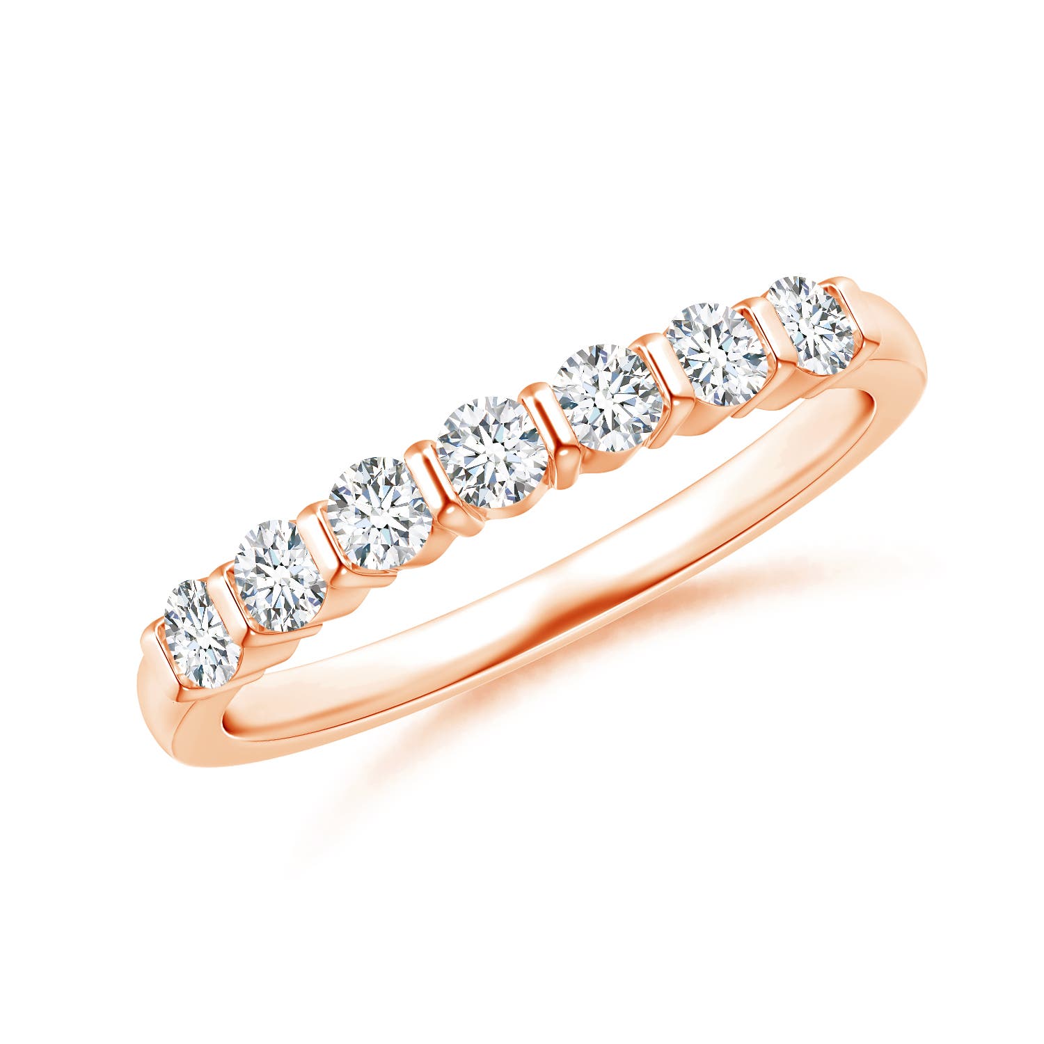 G, VS2 / 0.48 CT / 14 KT Rose Gold