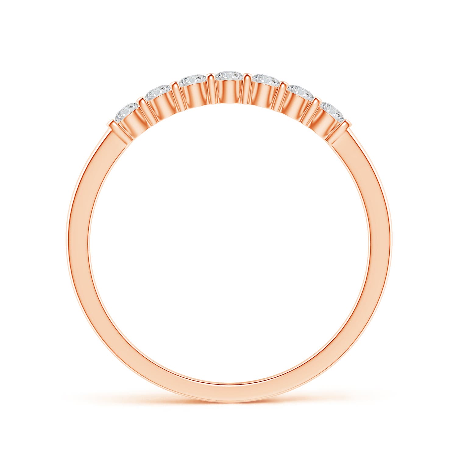 H, SI2 / 0.2 CT / 14 KT Rose Gold